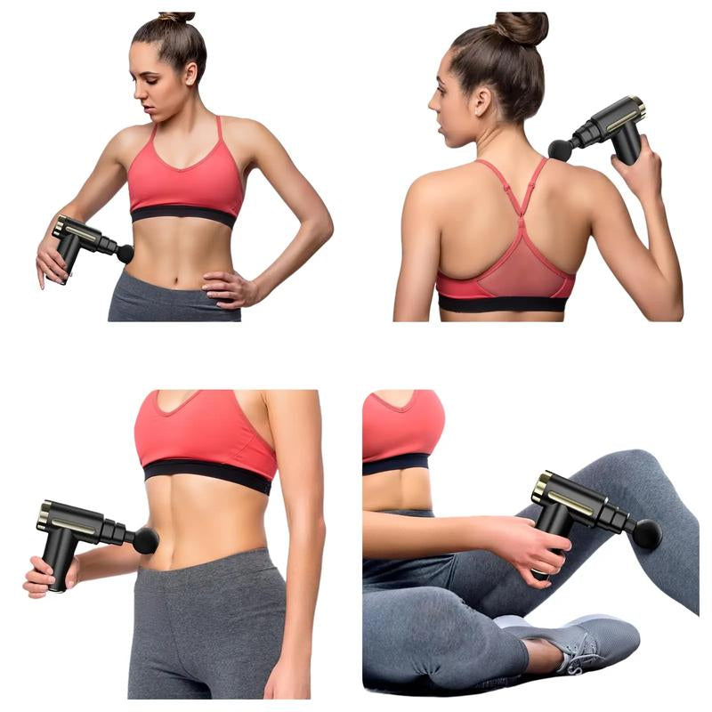 Cotsoco Portable Muscle Massage Gun – 6 Speed Electric Massager for Deep Tissue Relief – Perfect Gift for Men & Women