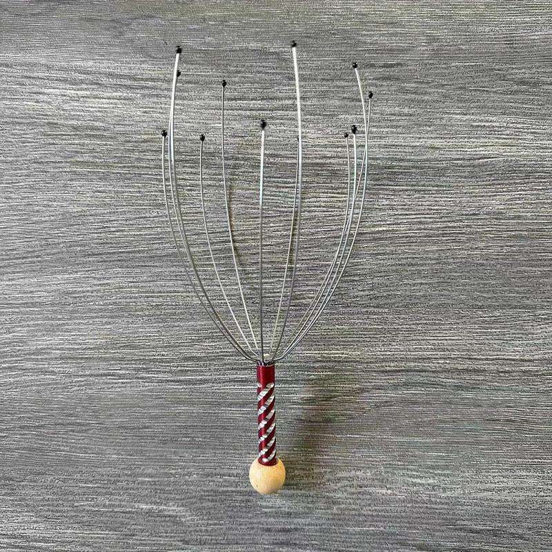 Rejuvenate Your Senses: Octopus Head Massage Tool - Ultimate Relaxation Device for Scalp and Anxiety Relief, Perfect Christmas Gift for Him