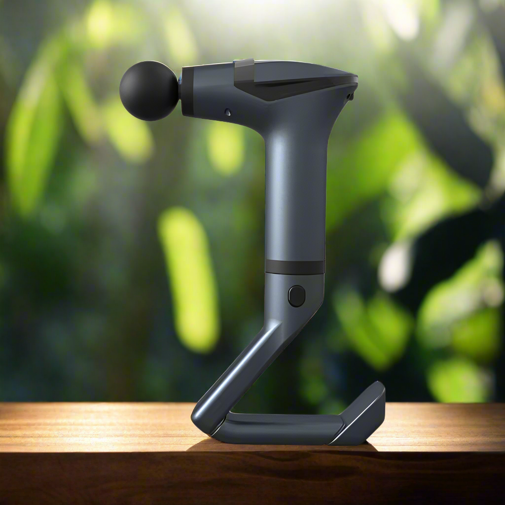 RelaxxZen Massage Gun – Tiefe Muskelentspannung mit langem Griff für Ganzkörper-Relief