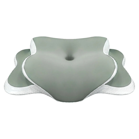 Ergonomic Memory Foam Neck Pillow for Ultimate Pain Relief - Perfect Support for Side, Back & Stomach Sleepers - Ideal Gift!