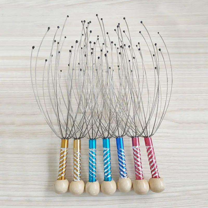 Rejuvenate Your Senses: Octopus Head Massage Tool - Ultimate Relaxation Device for Scalp and Anxiety Relief, Perfect Christmas Gift for Him