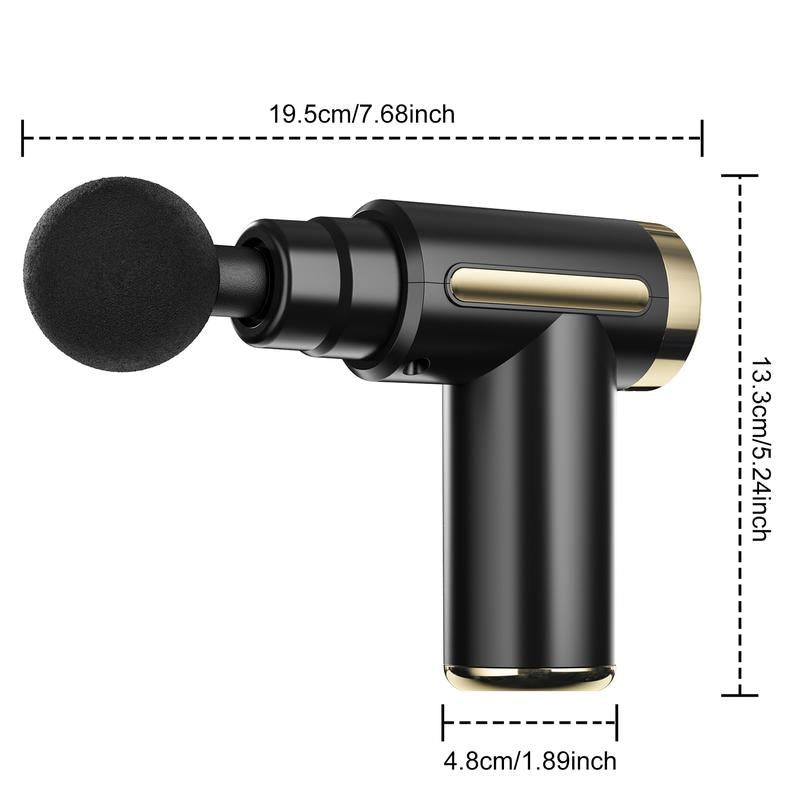 Cotsoco Portable Muscle Massage Gun – 6 Speed Electric Massager for Deep Tissue Relief – Perfect Gift for Men & Women