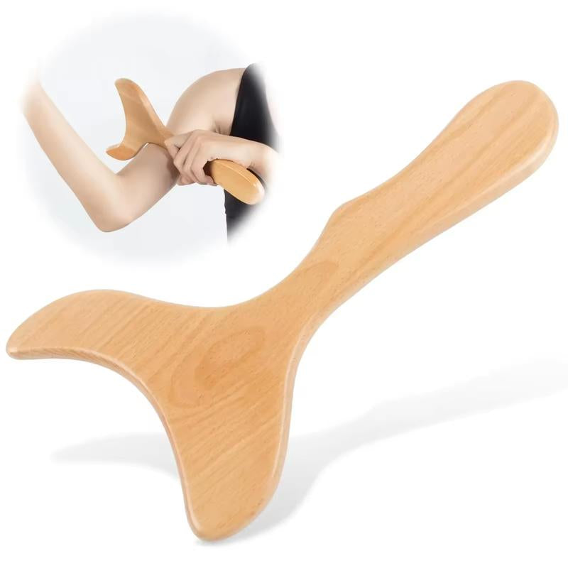 Unlock Ultimate Relaxation with our Wooden Manual Massage Tool Set for Daily Bliss – Perfect for Men & Women!