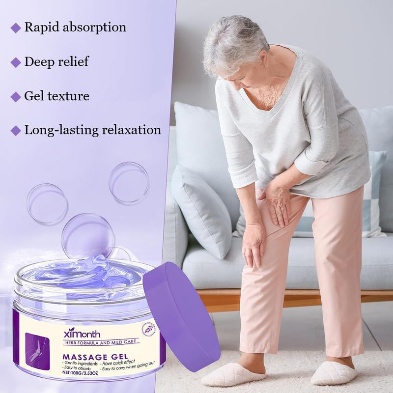 Ximonth Ultimate Joint Care Gel for Pain Relief - Knee, Lumbar, Shoulder & Neck Muscle Massage Cream