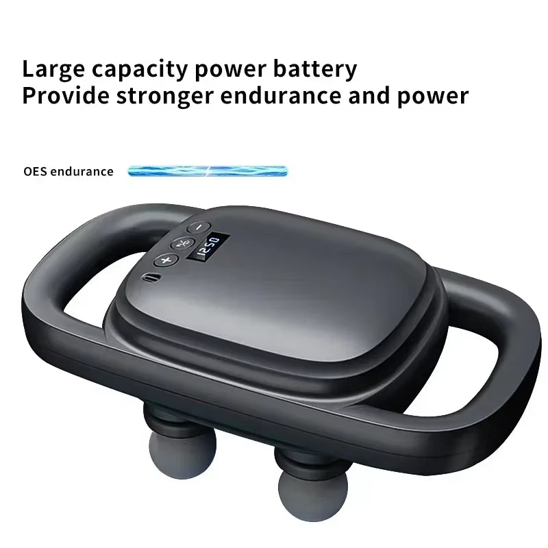 Ultimate 4-Head Wireless Fascia Gun: Professional Massager for Instant Muscle Relief and Dynamic Therapy