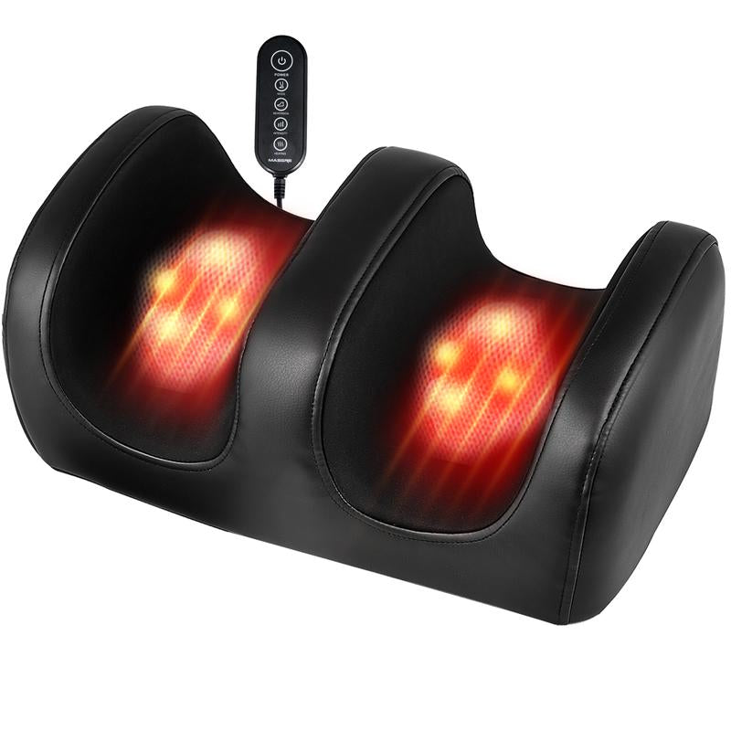 Ultimate Foot and Calf Massager with Heat - Deep Tissue Relief Machine, Perfect Gift for Mom & Dad!