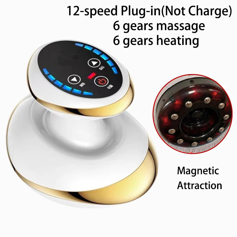 Revitalize Your Body with the Home Electric Gua Sha & Cupping Massager – Heat, Suction, and Fat-Burning Therapy for Cellulite Relief