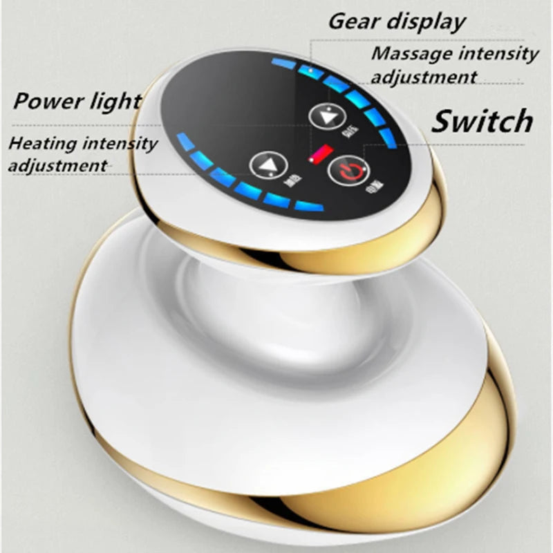 Revitalize Your Body with the Home Electric Gua Sha & Cupping Massager – Heat, Suction, and Fat-Burning Therapy for Cellulite Relief