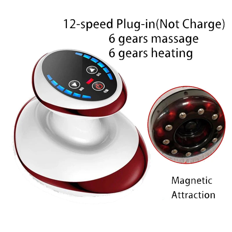 Revitalize Your Body with the Home Electric Gua Sha & Cupping Massager – Heat, Suction, and Fat-Burning Therapy for Cellulite Relief
