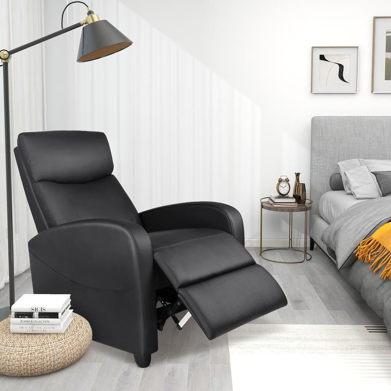 Sweetfurniture Adjustable Massage Recliner Chair - Modern Comfort for Living Rooms and Theaters!