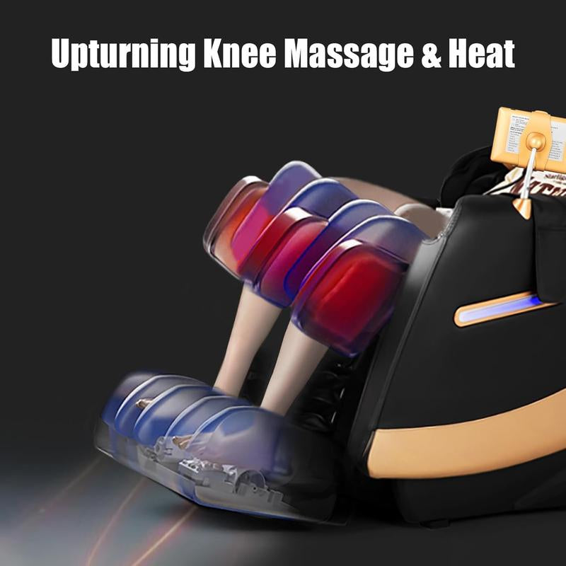 Ultimate Artist Hand Zero Gravity Massage Chair - Full Body Relaxation with 12 Modes, Bluetooth, Body Scan, Foot Roller, Airbags, Knee Massage & Heating