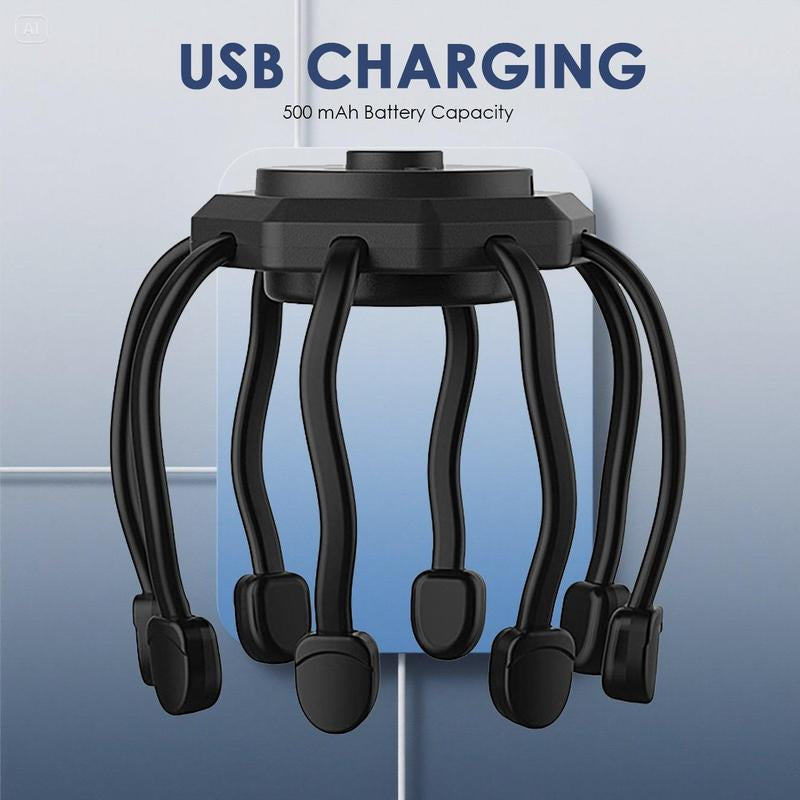 Ultimate Electric Head Massager - 3 Adjustable Modes for Relaxation at Home & Office