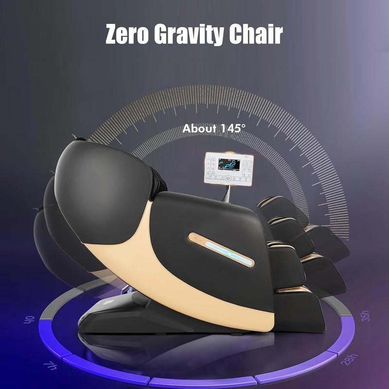 Ultimate Artist Hand Zero Gravity Massage Chair - Full Body Relaxation with 12 Modes, Bluetooth, Body Scan, Foot Roller, Airbags, Knee Massage & Heating