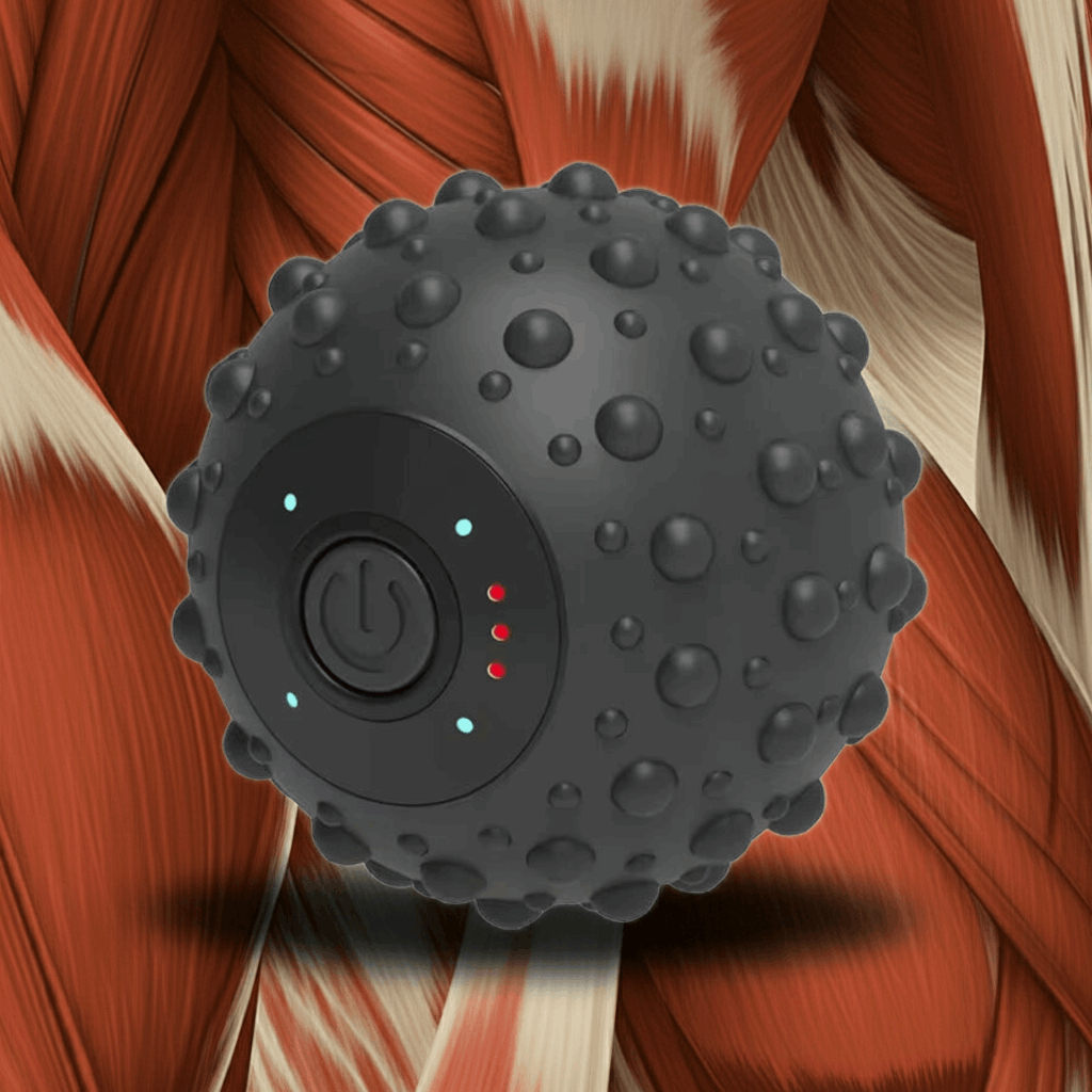 Akupressurball mit Vibration in 4 intensitäten einstellbar