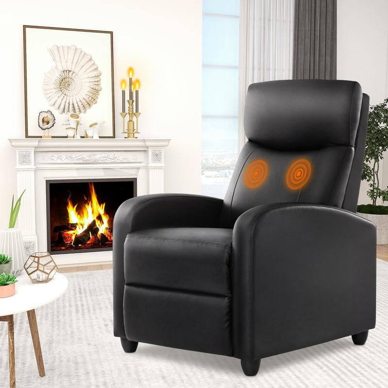 Sweetfurniture Adjustable Massage Recliner Chair - Modern Comfort for Living Rooms and Theaters!
