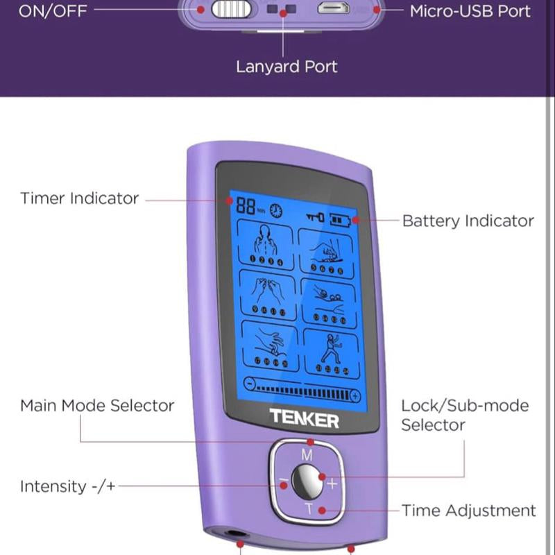 Revitalize Your Body with the 24 Modes TENS Massage Machine